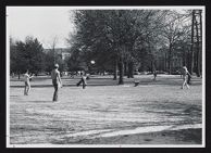 Frisbee on the mall